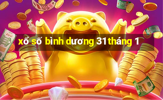 xổ số bình dương 31 tháng 1