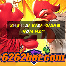 xổ số đài kiên giang hôm nay