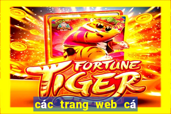 các trang web cá độ uy tín