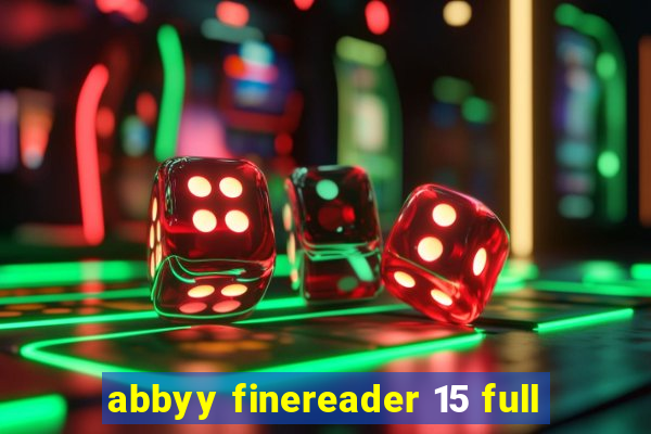 abbyy finereader 15 full