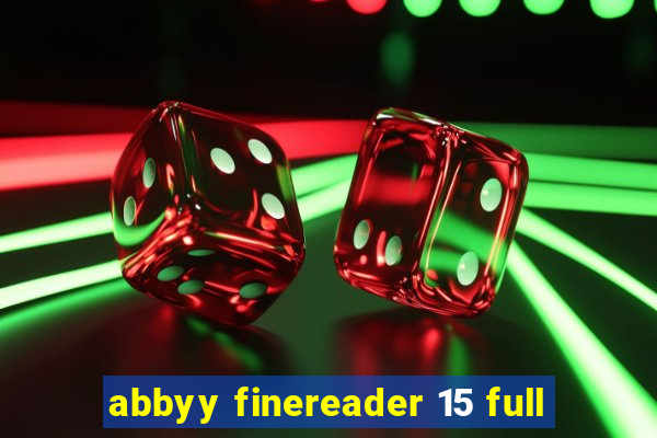 abbyy finereader 15 full