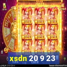 xsdn 20 9 23