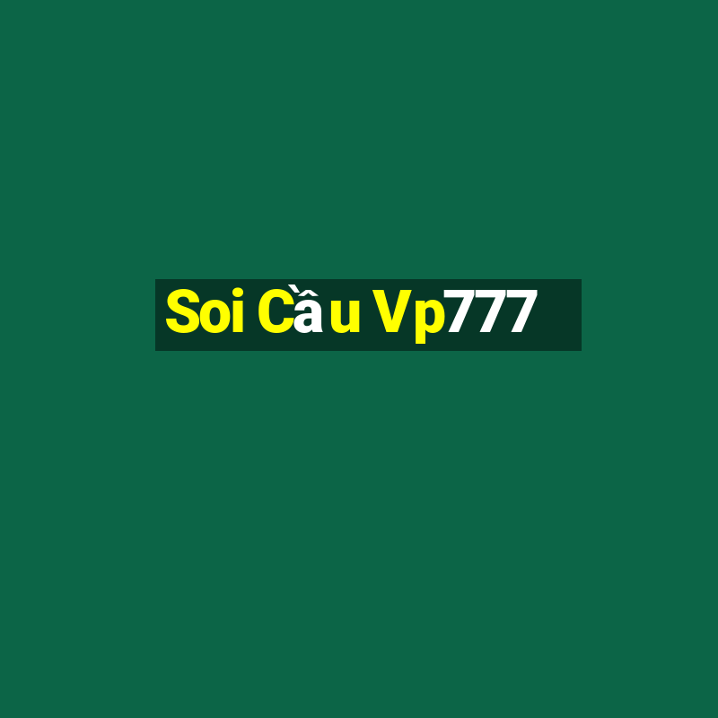 Soi Cầu Vp777