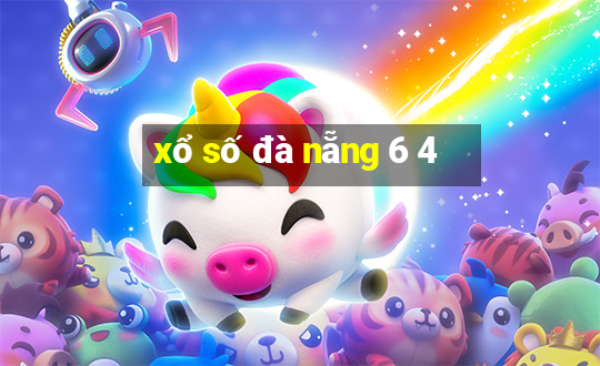 xổ số đà nẵng 6 4