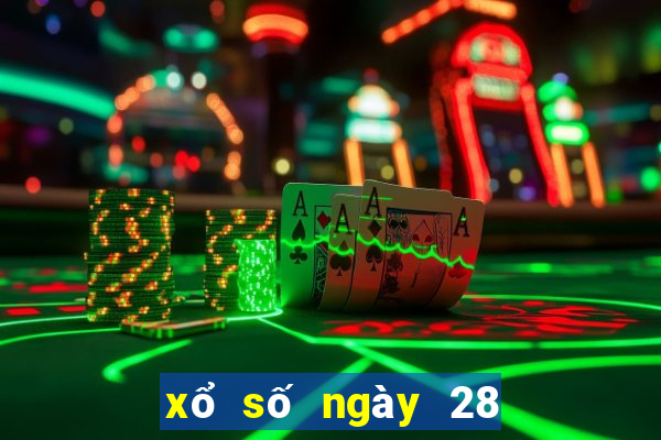 xổ số ngày 28 tháng 6