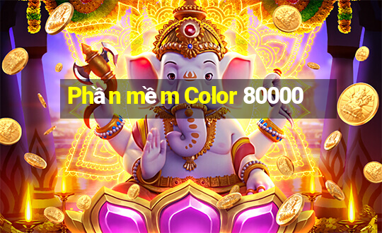 Phần mềm Color 80000