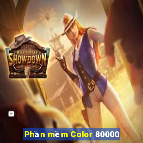 Phần mềm Color 80000