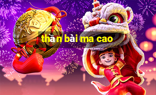 thần bài ma cao