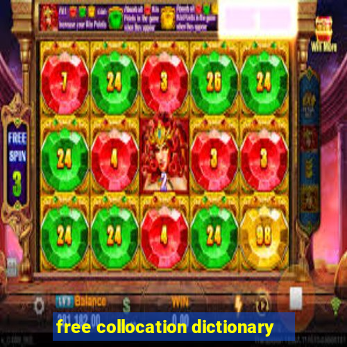 free collocation dictionary