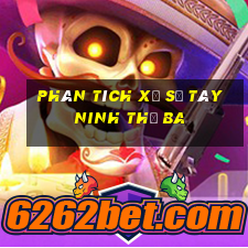 Phân tích xổ số Tây Ninh thứ Ba