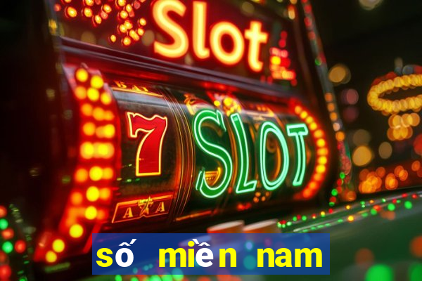 số miền nam tuần trước