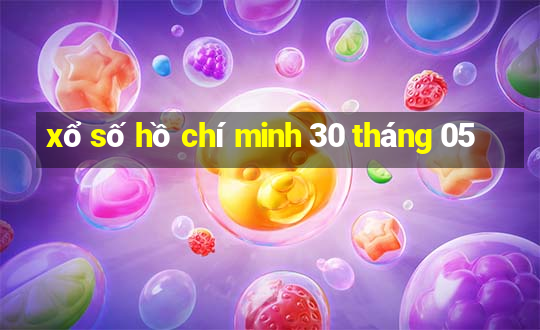 xổ số hồ chí minh 30 tháng 05