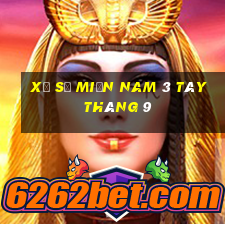 xổ số miền nam 3 tây tháng 9