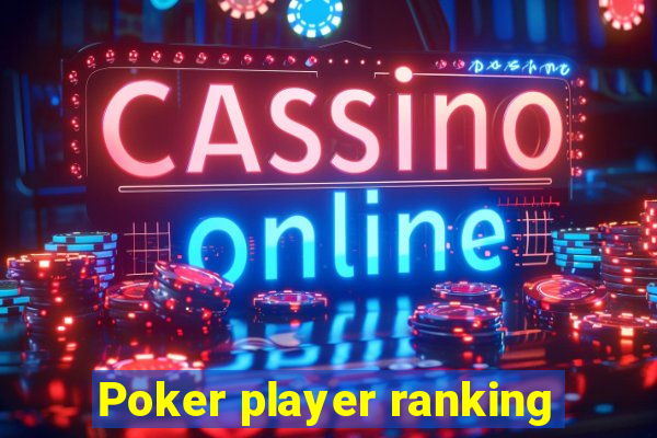 Poker player ranking