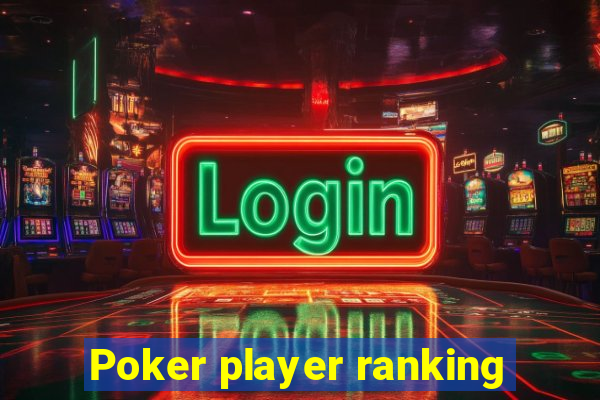 Poker player ranking