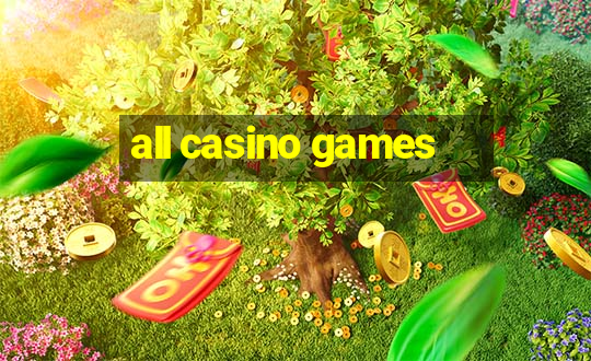 all casino games