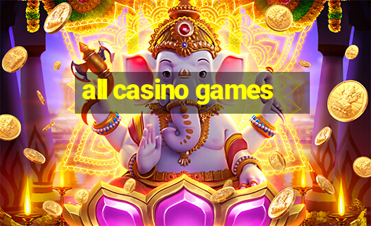 all casino games