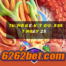 THỐNG KÊ KẾT QUẢ XSST ngày 25