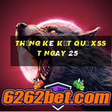 THỐNG KÊ KẾT QUẢ XSST ngày 25