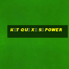 kết quả xổ số power