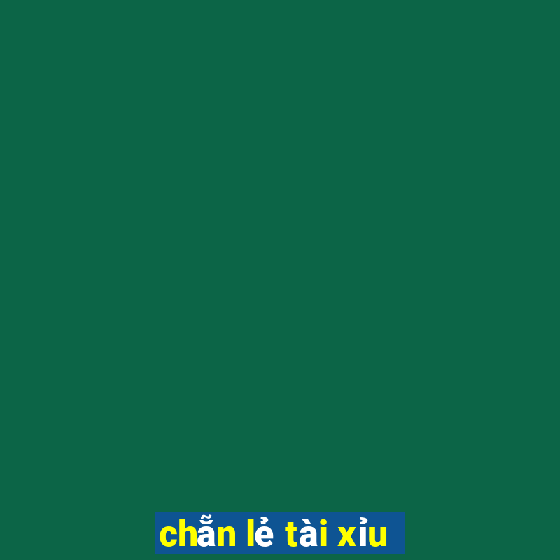 chẵn lẻ tài xỉu