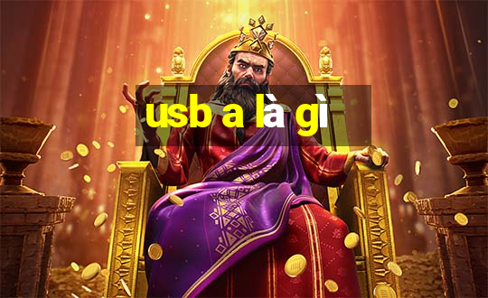 usb a là gì