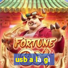 usb a là gì