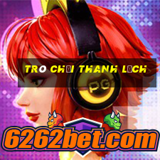 Trò chơi thanh lịch