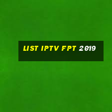 list iptv fpt 2019