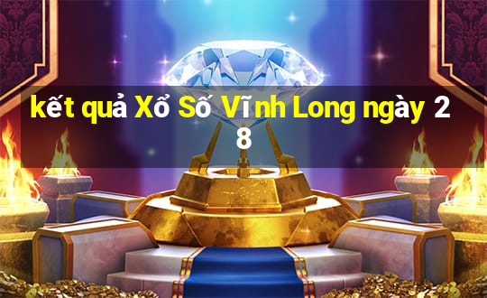 kết quả Xổ Số Vĩnh Long ngày 28