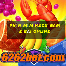 phần mềm hack game bài online