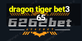 dragon tiger bet365