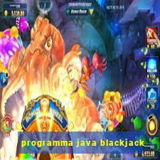 programma java blackjack