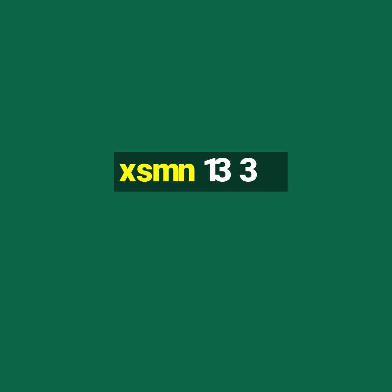 xsmn 13 3