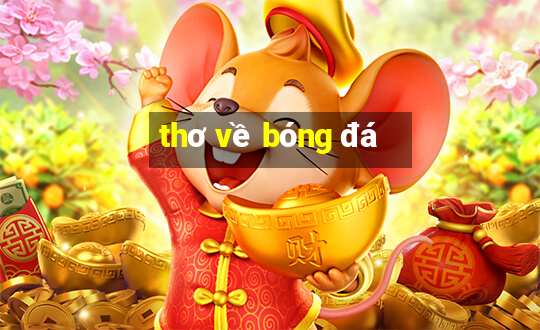 thơ về bóng đá