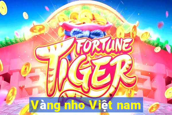 Vàng nho Việt nam