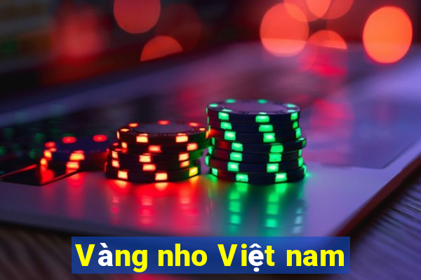 Vàng nho Việt nam