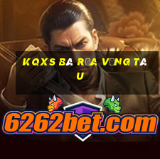 kqxs bà rịa vũng tàu