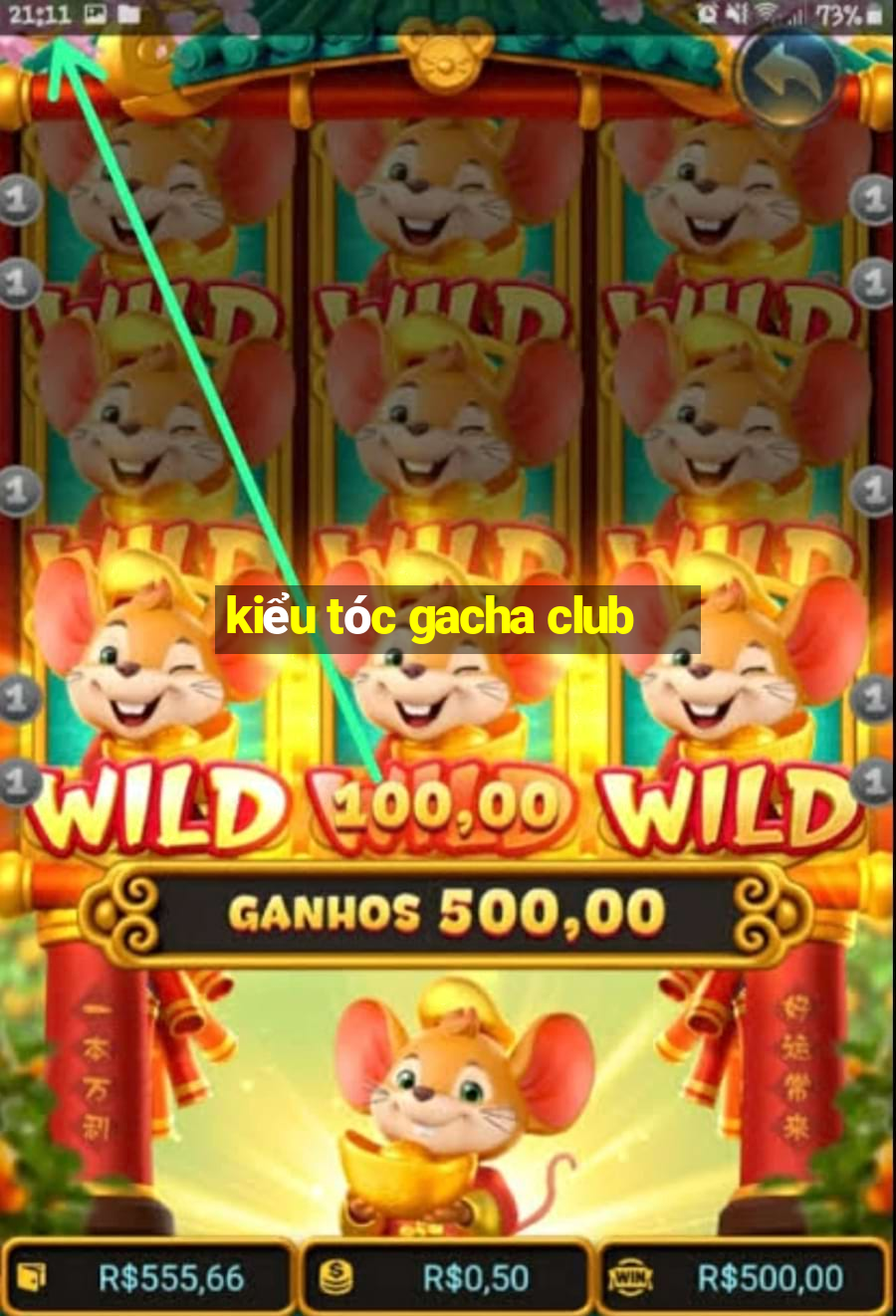 kiểu tóc gacha club