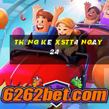 Thống kê XSTT4 ngày 24