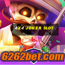 4x4 joker slot