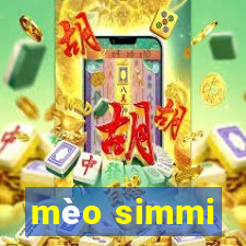 mèo simmi