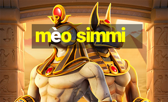 mèo simmi