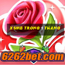 xsmb trong 1 thang