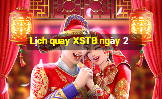 Lịch quay XSTB ngày 2