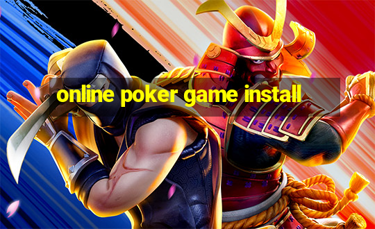 online poker game install