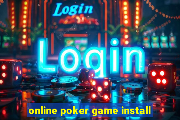 online poker game install