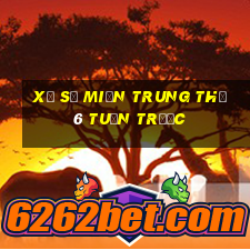 xổ số miền trung thứ 6 tuần trước