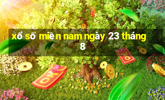 xổ số miền nam ngày 23 tháng 8