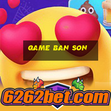 game ban son